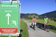 Radfahren und Mountainbiken